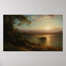 Kyrka - Morgon i tropikerna 1872 Poster