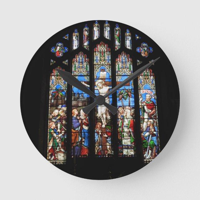 kyrka rund klocka (Framsida)