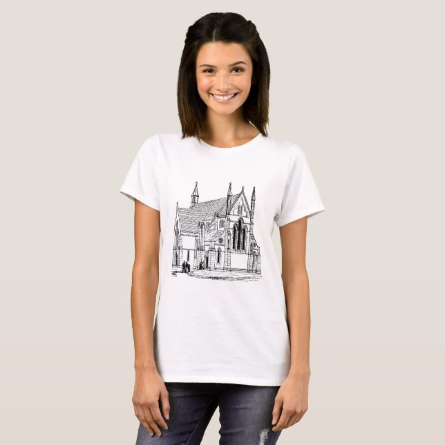 kyrka t-shirt (Hel framsida)