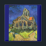 Kyrka vid Auvers Van Gogh Fine Art Magnet<br><div class="desc">Church at Auvers,  Vincent van Gogh,  Auvers-sur-Oise,  juni 1890. Olja på arbetsyta,  94 x 74 cm. Paris Musee d'Orsay. Vincent Willem van Gogh (30 mars 1853-29 juli 1890) var en nederländsk Post-Impressionist-artist. Vissa av hans målningar är nu bland världens mest kända,  populära och dyra konstverk.</div>