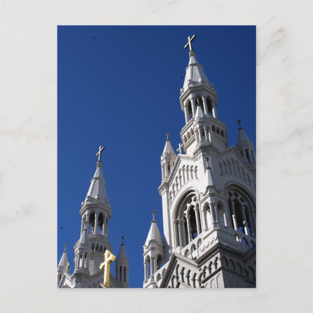 kyrka vykort (Framsida)