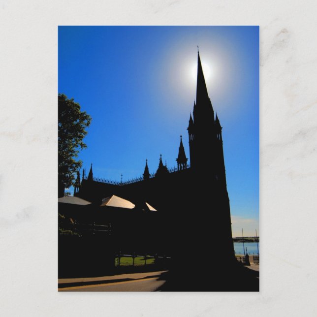 kyrka vykort (Framsida)