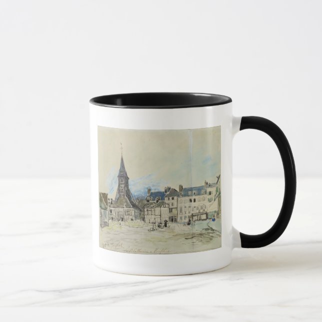 Kyrkan av Sainte-Catherine, Honfleur, 1864 Mugg (Höger)