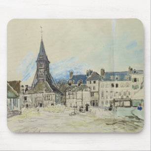 Kyrkan av Sainte-Catherine, Honfleur, 1864 Musmatta
