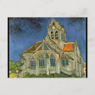 Kyrkan i Auvers-sur-Oise - Vincent Van Gogh Vykort