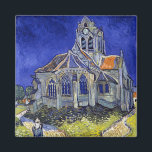 Kyrkan i Auvers, Van Gogh Magnet<br><div class="desc">Vincent Willem van Gogh (30 mars 1853-29 juli 1890) var en nederländsk postimponerande målare som tillhör den mest berömd och inflytelserika figurer i den Westerna konsten. På drygt ett decennium skapat han omkring 2 100 konstverk, varav omkring 860 oljemålningar, varav de flesta är från de senaste två åren Hans liv....</div>