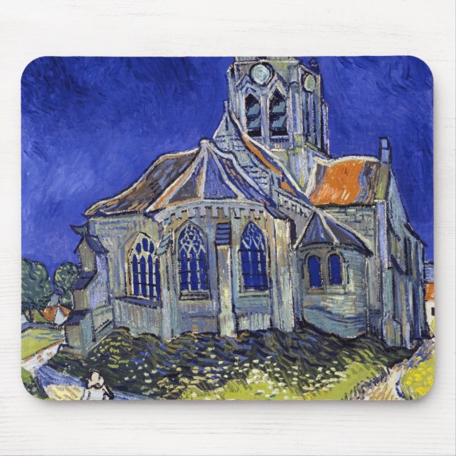 Kyrkan i Auvers, Van Gogh Musmatta (Framsidan)