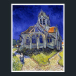Kyrkan i Auvers, Van Gogh Poster<br><div class="desc">Vincent Willem van Gogh (30 mars 1853-29 juli 1890) var en nederländsk postimponerande målare som tillhör den mest berömd och inflytelserika figurer i den Westerna konsten. På drygt ett decennium skapat han omkring 2 100 konstverk, varav omkring 860 oljemålningar, varav de flesta är från de senaste två åren Hans liv....</div>