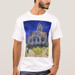 Kyrkan i Auvers, Van Gogh T Shirt<br><div class="desc">Vincent Willem van Gogh (30 mars 1853-29 juli 1890) var en nederländsk postimponerande målare som tillhör den mest berömd och inflytelserika figurer i den Westerna konsten. På drygt ett decennium skapat han omkring 2 100 konstverk, varav omkring 860 oljemålningar, varav de flesta är från de senaste två åren Hans liv....</div>