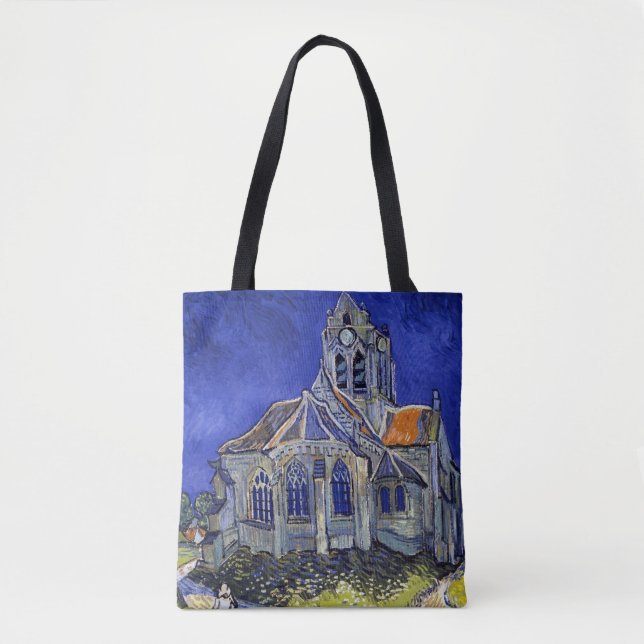 Kyrkan i Auvers, Van Gogh Tygkasse (Framsida)