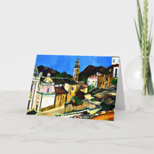 Kyrkan i Belgodere, Korsika Kort