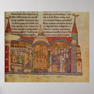 Kyrkan i Cluny Poster