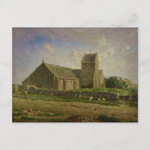 Kyrkan i Greville, 1871-74 Vykort