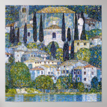 Kyrkan i Kassone | Gustav Klimt | POSTER