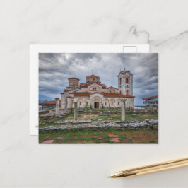 Kyrkan i Saints Clement Ohrid - Makedonien Vykort
