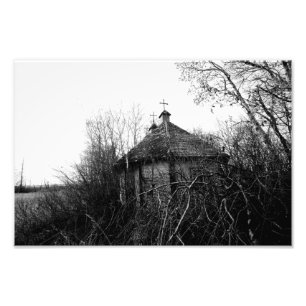 Kyrkan i Saskatchewan Fototryck