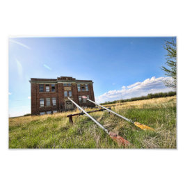 Kyrkan i Saskatchewan Fototryck