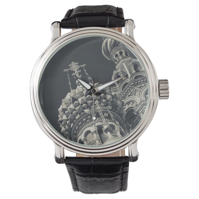 Kyrkan i Savior of Spilled Blood Armbandsur (Framsida)