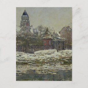 Kyrkan i Vetheuil, 1879 Vykort