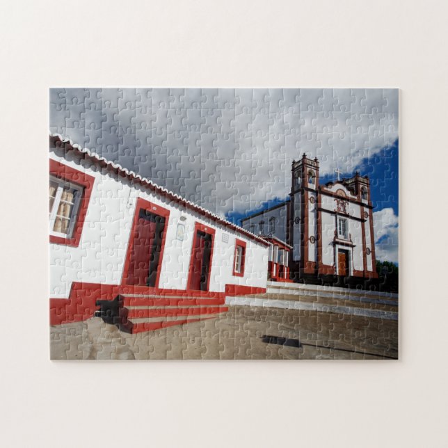 Kyrkan i Vila do Porto Pussel (Horisontell)