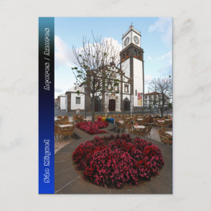 Kyrkan på Azorerna Vykort