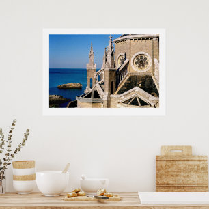 Kyrkan som förbiser oceanen poster