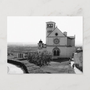 Kyrkan St. Franciskus av Assisi, Italien, vykort