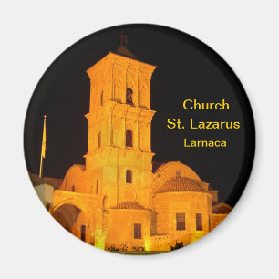 Kyrkan St. Lazarus i Larnaca Magnet