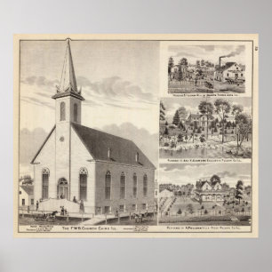 Kyrkan, uppehåll & att pudra mal poster