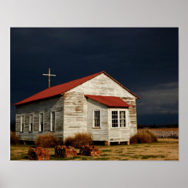 Kyrkan vid Frogmore Plantation [Art Print] Poster
