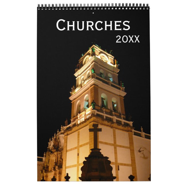 kyrkarkitektur kalender (Omslag)