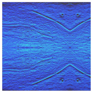 Kyrkeglas i blått tyg