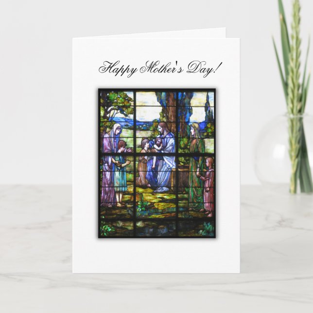 KYRKLIGT FÖNSTER KORT (Framsida)