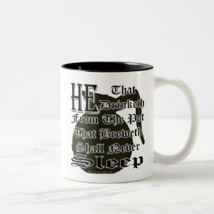 KYRKLIGT KAFFESKÄMT Två-Tonad MUGG
