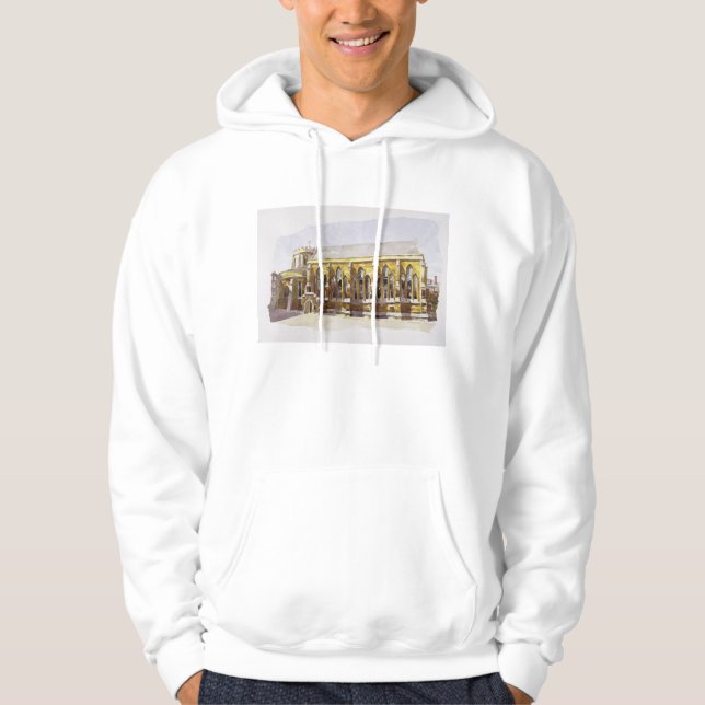 Kyrkligt tempel för tempel hoodie (Framsida)
