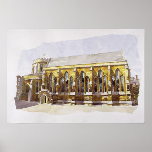 Kyrkligt tempel för tempel poster