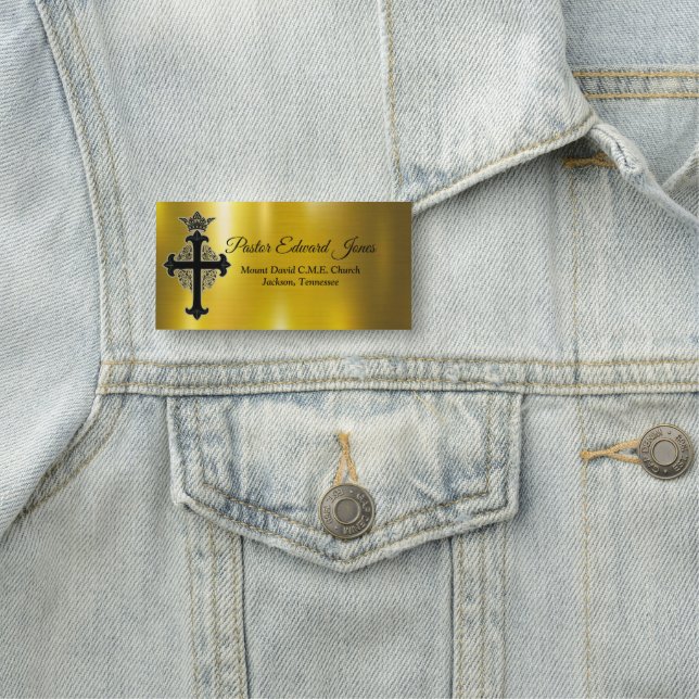 Kyrkoansvarig Namnbricka (På plats)