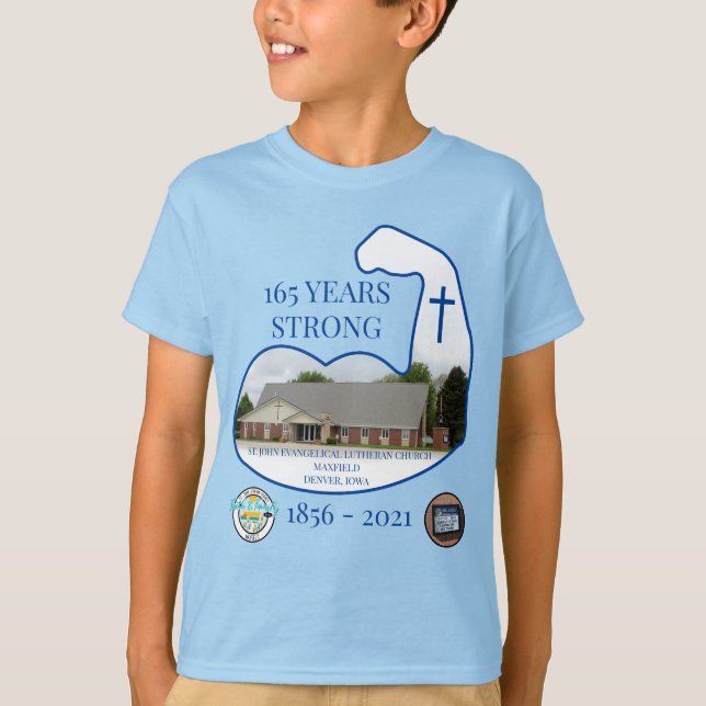Kyrkoårsdagen Firande Kids T-Shirt (Framsida)