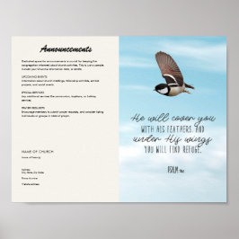 Kyrkobulletin Poster