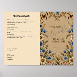 Kyrkobulletin Poster