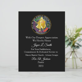 Kyrkocertifikat för uppskattning