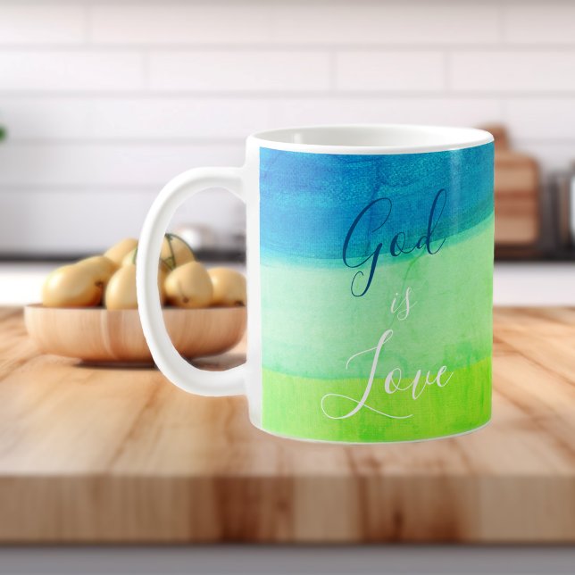 Kyrkofirande Giveaway Gud är Kärlek Mugg (Skapare uppladdad)