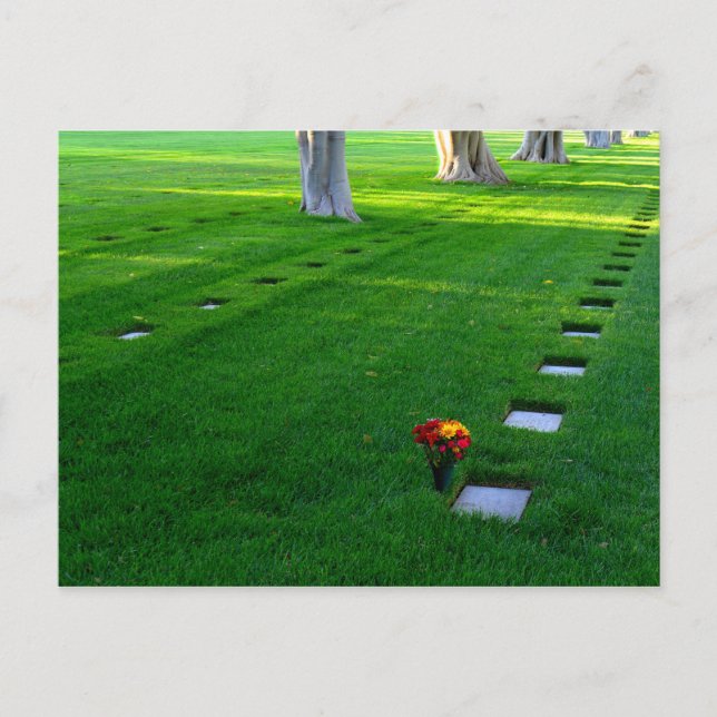 Kyrkogård Vykort (Framsida)