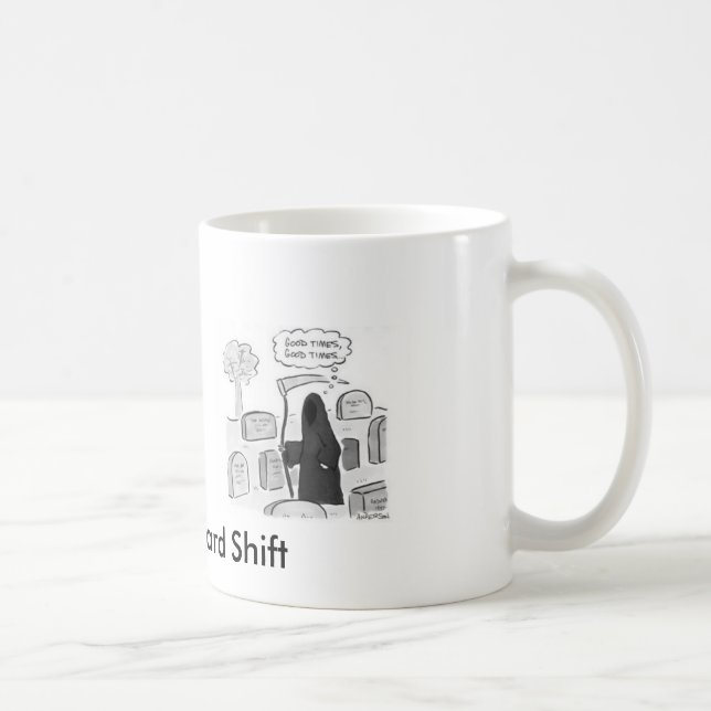 Kyrkogårdförskjutning, kyrkogårdförskjutning,… - kaffemugg (Höger)