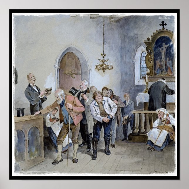 Kyrkohandel Poster (Framsidan)