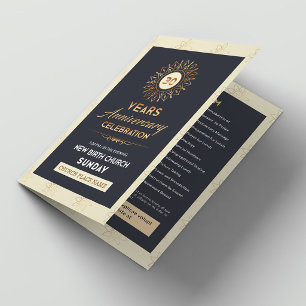 Kyrkojubileum Brochure Mall