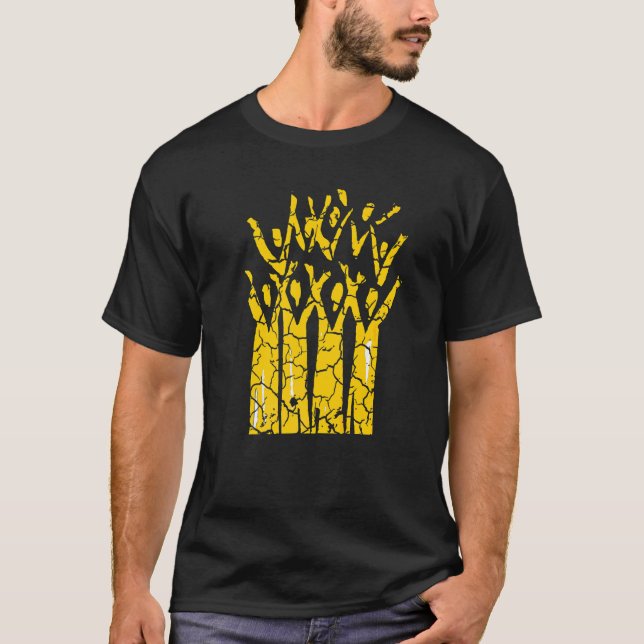 Kyrkokör sjunger bekymrad t shirt (Framsida)