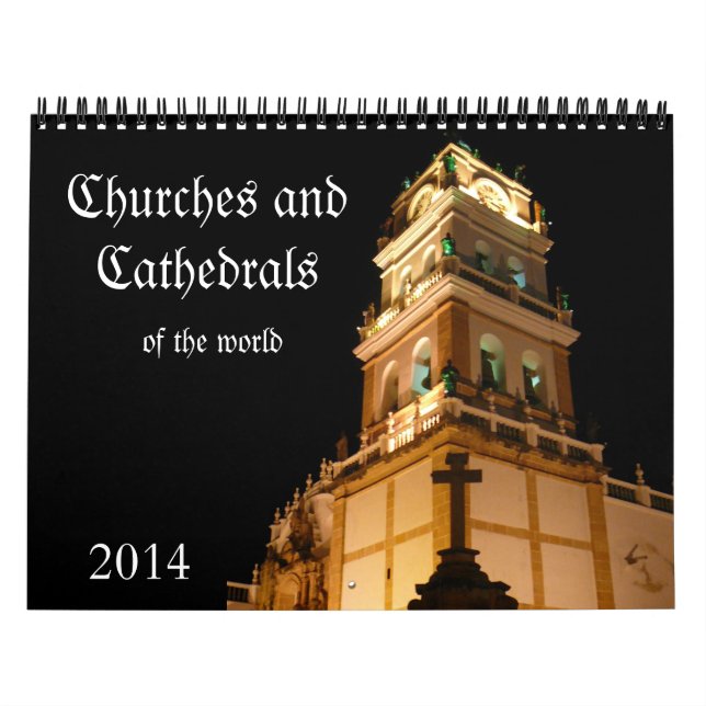 kyrkor 2014 kalender (Omslag)