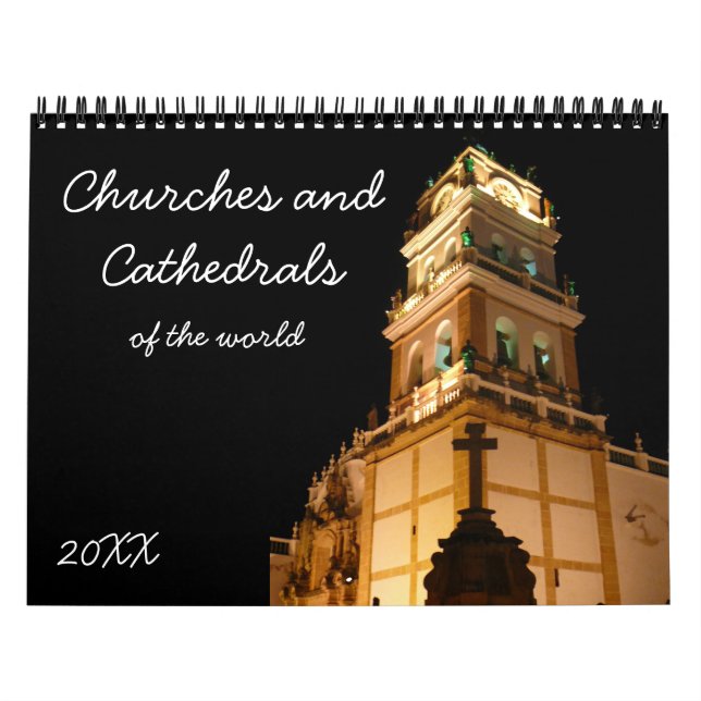 kyrkor 2027 kalender (Omslag)