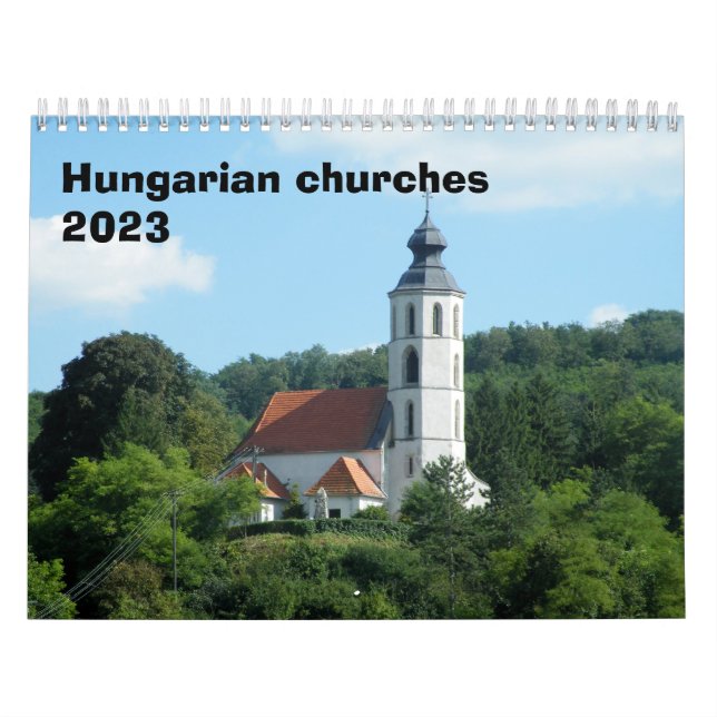 Kyrkor i Ungern 2023 Kalender (Omslag)